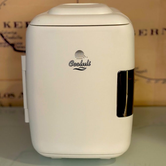 COOLULI Mini Fridge-White - Picture 1 of 6